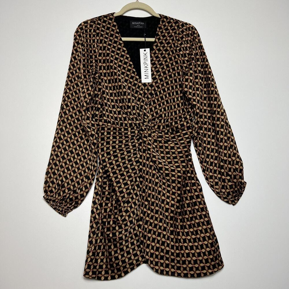 Mink Pink Valentina Mini Dress Women’s Size M